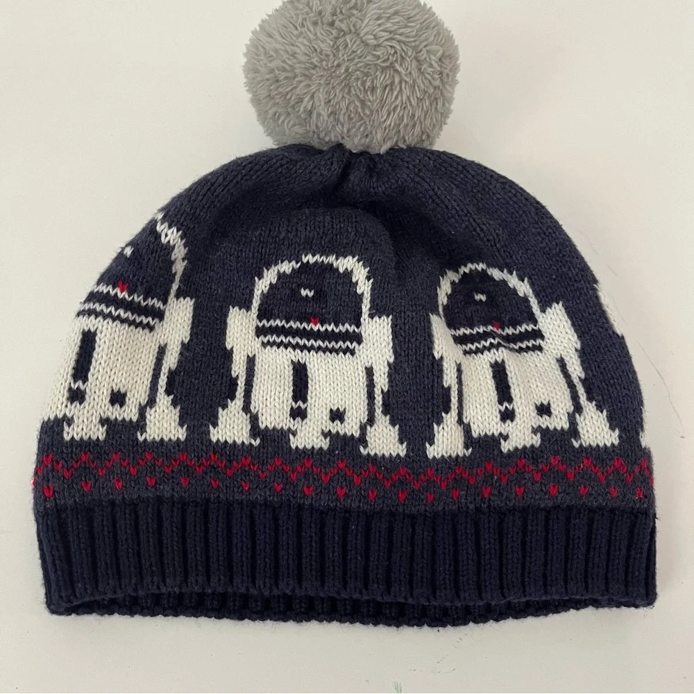 Hanna Andersson Star Wars Pom Pom Beanie Hat Size Small